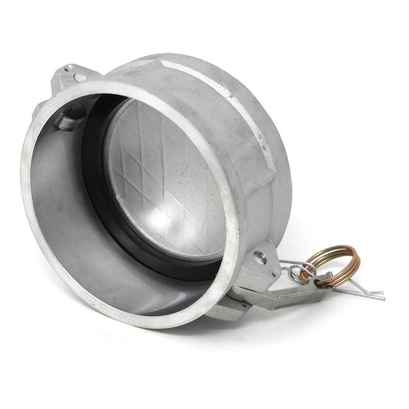 Gloxco Cam and Groove Fitting, Aluminum, Type DC, 4" Dust Cap (CAM-40-DC-AL) - Image 4